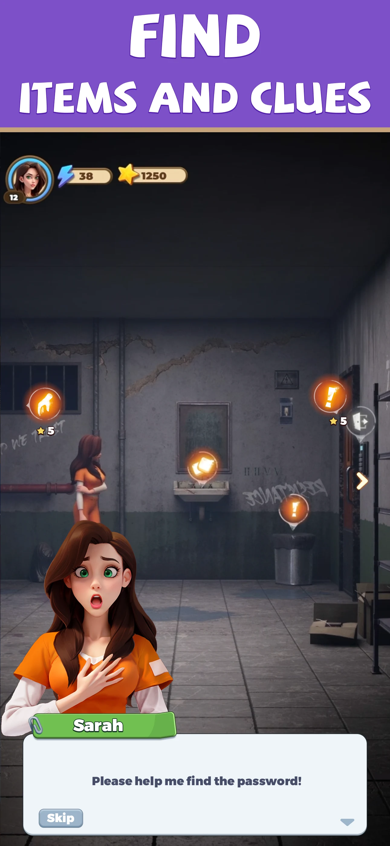 Merge Prison: hidden puzzle screenshot