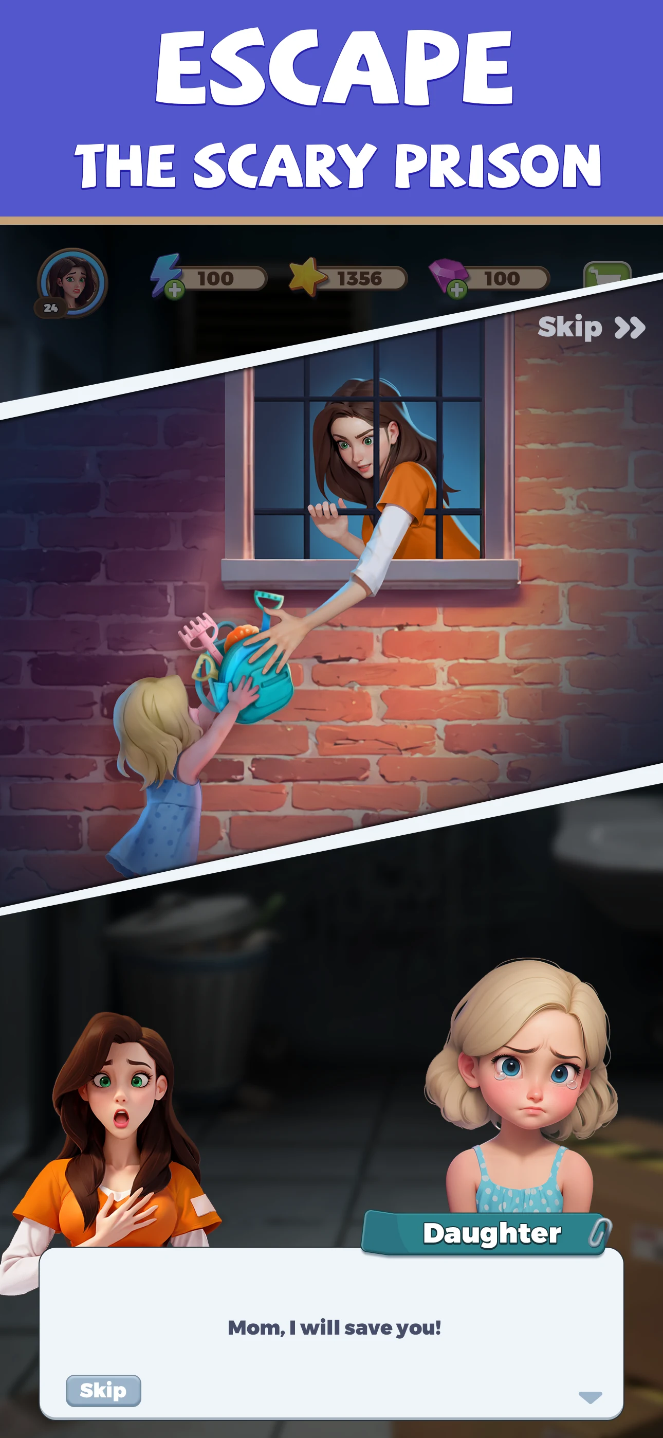 Merge Prison: hidden puzzle screenshot